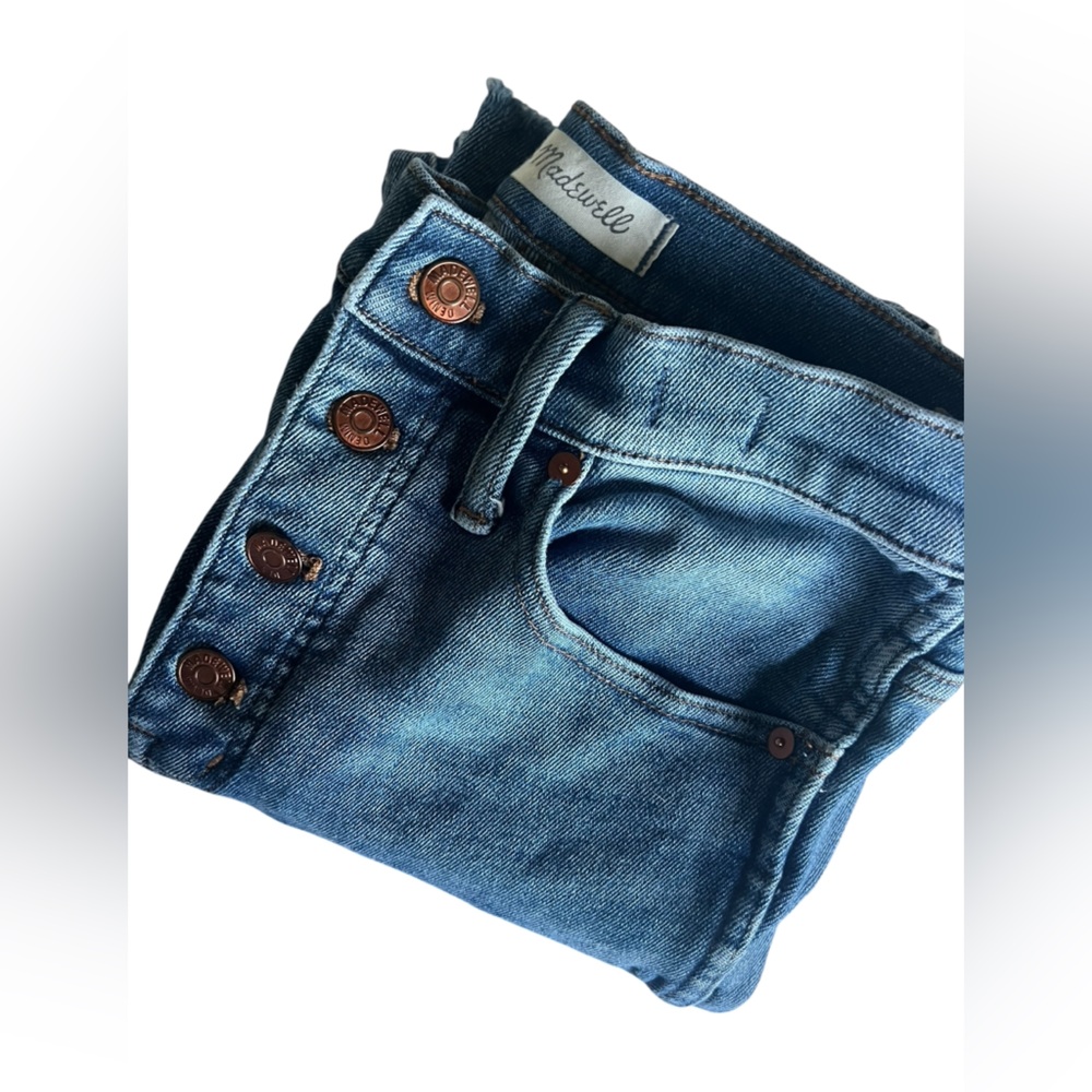 Madewell 10” high rise skinny size 28